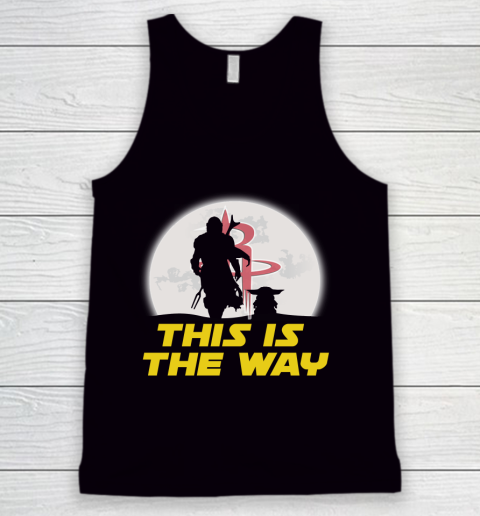 Houston Rockets NBA Basketball Star Wars Yoda And Mandalorian This Is The Way Tank Top