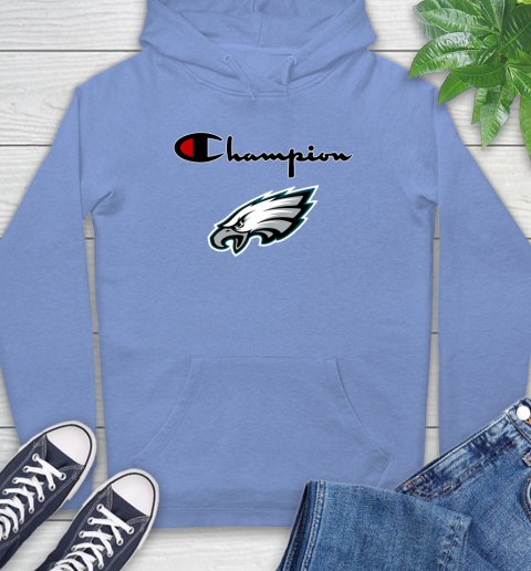 NFL Football Philadelphia Eagles Champion Shirt Hoodie 11
