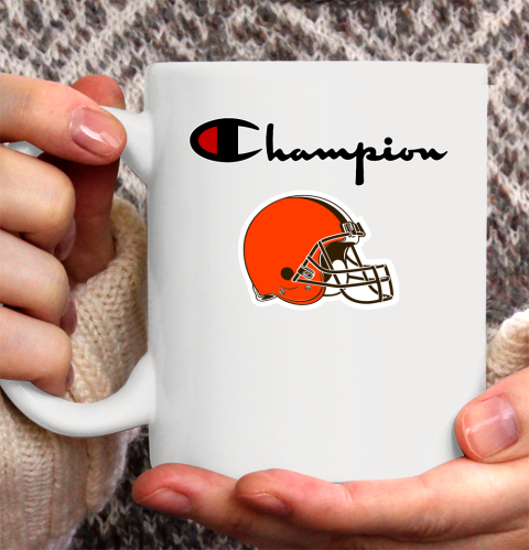 NFL Football Cleveland Browns Champion Shirt Ceramic Mug 15oz