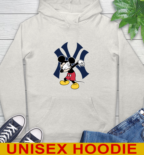 New York Yankees MLB Baseball Dabbing Mickey Disney Sports Hoodie 12