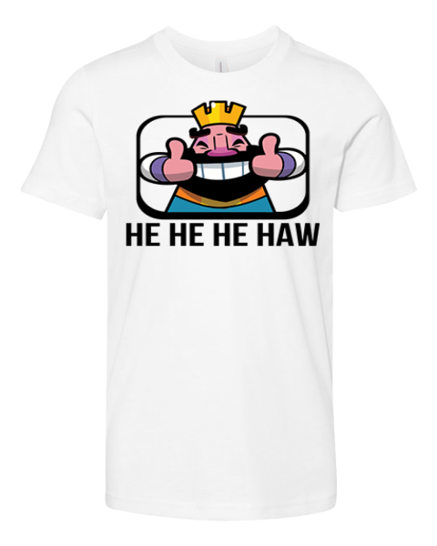 Clash Royale He He He Haw Premium Youth T-shirt