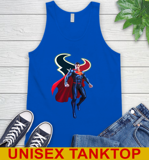 NFL Superman DC Sports Football Houston Texans Tank Top 5