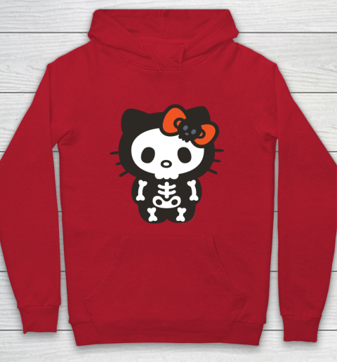 Red hello sales kitty hoodie