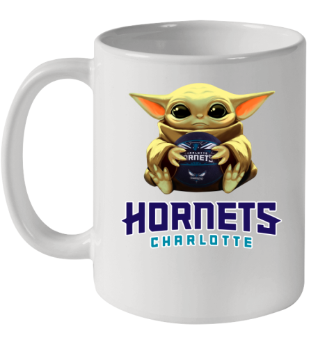 NBA Basketball Charlotte Hornets Star Wars Baby Yoda Shirt 148