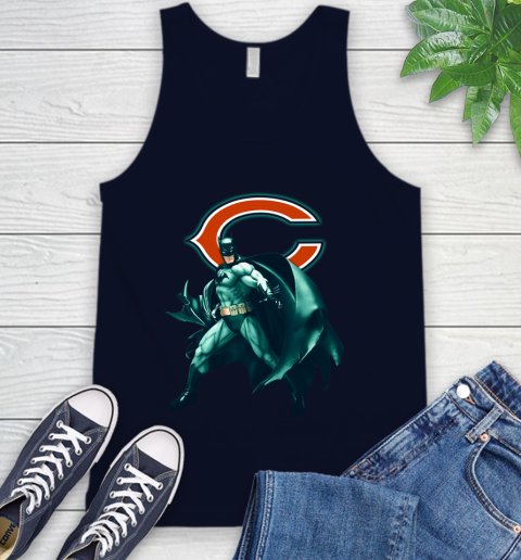 NFL Batman Football Sports Chicago Bears Tank Top 3