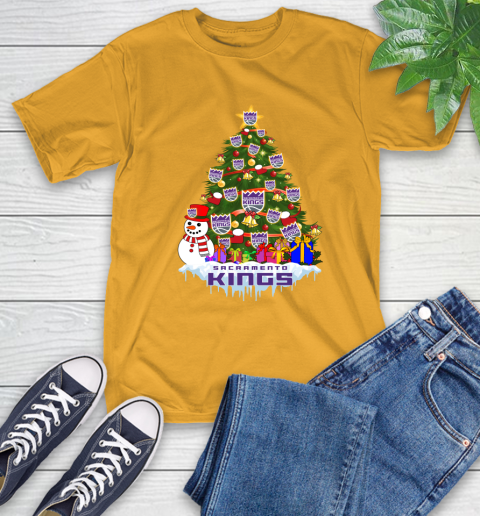 Sacramento Kings Merry Christmas NBA Basketball Sports T-Shirt 3