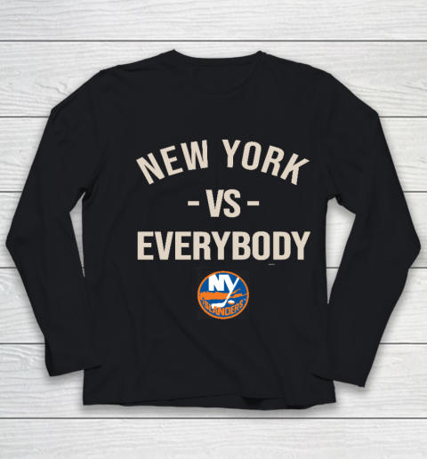 New York Islanders Vs Everybody Youth Long Sleeve
