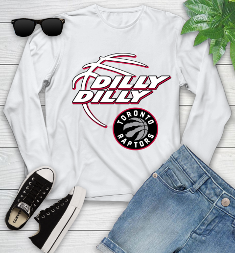 NBA Toronto Raptors Dilly Dilly Basketball Sports Youth Long Sleeve
