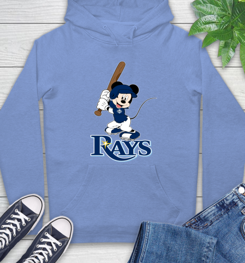 MLB Baseball Tampa Bay Rays Cheerful Mickey Mouse Shirt Hoodie 12