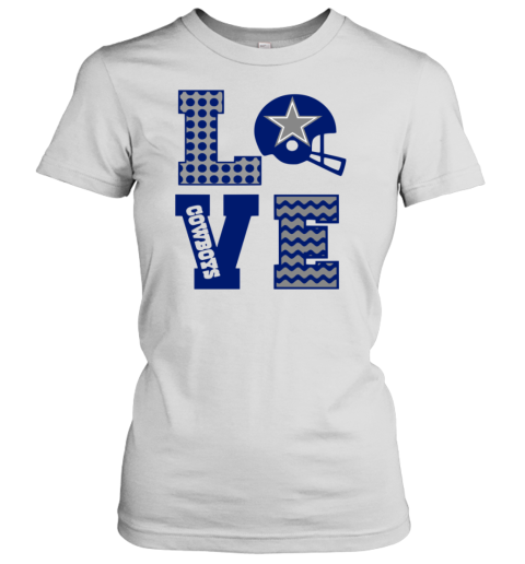 Dallas Cowboys Love Women's T-Shirt