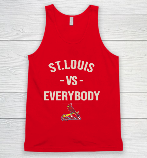 St.Louis Cardinals Vs Everybody Tank Top 5