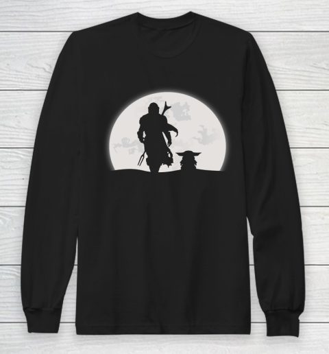 Star Wars Shirt Bounty hunter Moon Long Sleeve T-Shirt