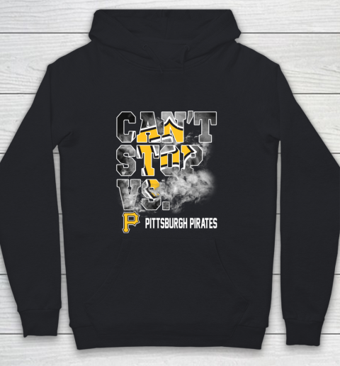 MLB Pittsburgh Pirates Baseball Can't Stop Vs Pirates Youth Hoodie
