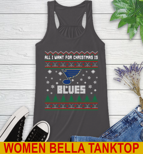 St.Louis Blues NHL Hockey All I Want For Christmas Is My Team Sports 46