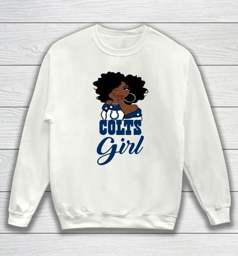 Indianapolis Colts Girl NFL Sweatshirt 2
