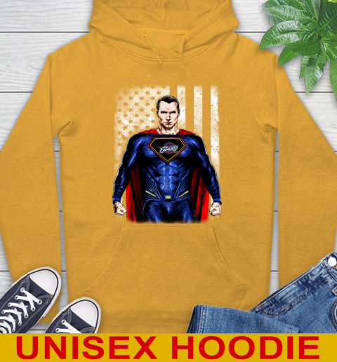 NBA Basketball Cleveland Cavaliers Superman DC Shirt Hoodie 3 NBA Basketball Cleveland Cavaliers Superman DC Shirt Hoodie - Image 3