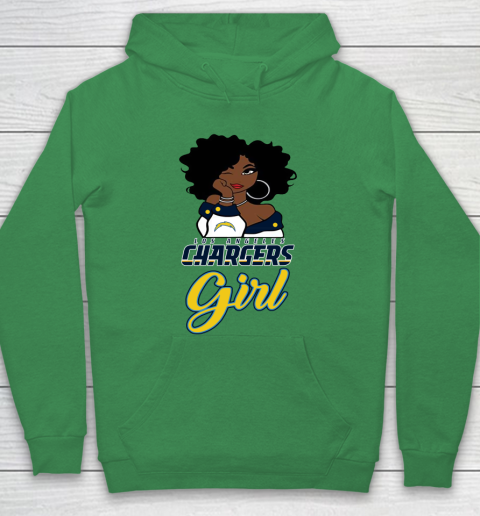 Los Angeles Chargers Girl NFL Hoodie 8