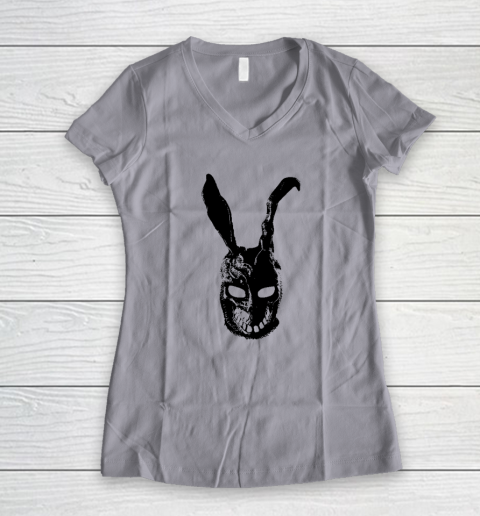 Donnie Darko Frank Mask Women's V-Neck T-Shirt 2