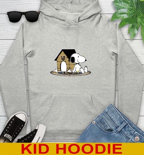 NHL Hockey Vegas Golden Knights Snoopy The Peanuts Movie Shirt Youth Hoodie
