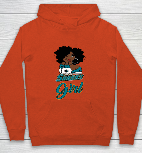 San Jose Sharks Girl NHL Youth Hoodie 4