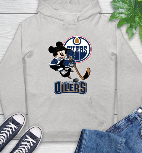 NHL Edmonton Oilers Mickey Mouse Disney Hockey T Shirt Hoodie