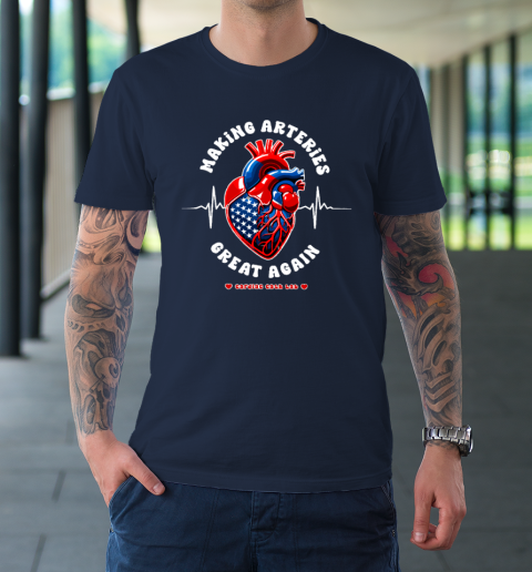 Making Arteries Great Again, Cardiac Cath Lab T-Shirt 2