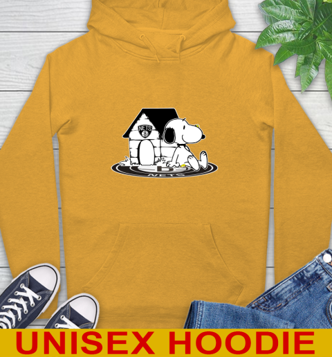 NBA Basketball Brooklyn Nets Snoopy The Peanuts Movie Shirt Hoodie 3