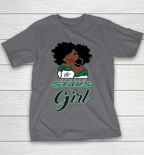Dallas Stars Girl NHL Youth T-Shirt 8