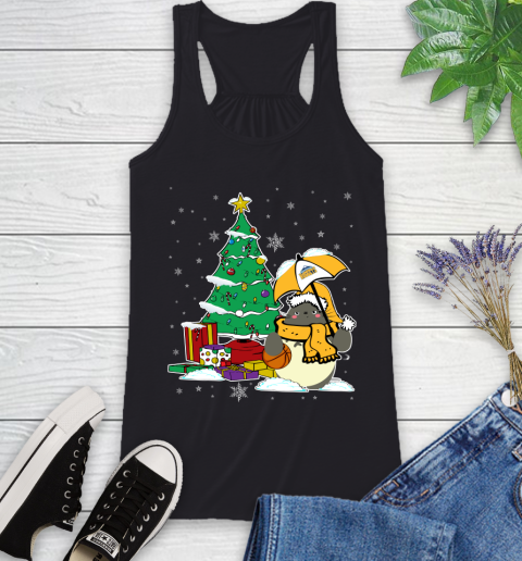 Denver Nuggets NBA Basketball Cute Tonari No Totoro Christmas Sports Racerback Tank