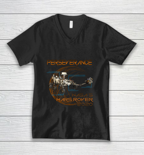 Schematic Perseverance The New NASA Mars Rover 2020 V-Neck T-Shirt