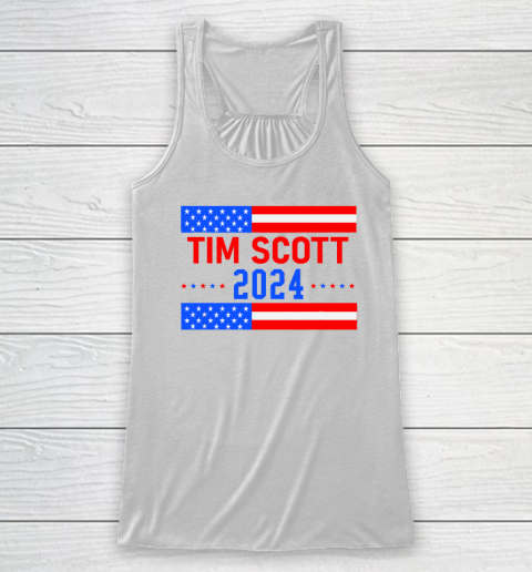 Tim Scott 2024 For President Racerback Tank