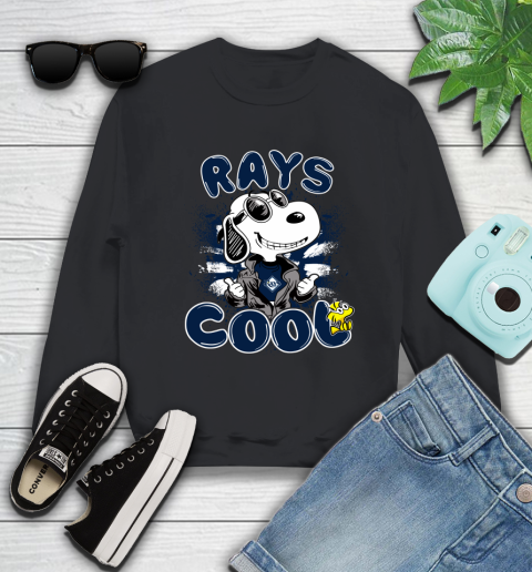 MLB Baseball Tampa Bay Rays Cool Snoopy Shirt Sweatshirt