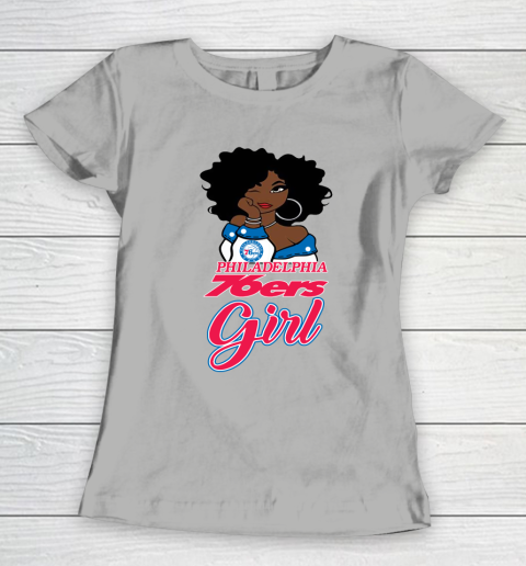 Philadelphia 76ers Girl NBA Women's T-Shirt 11