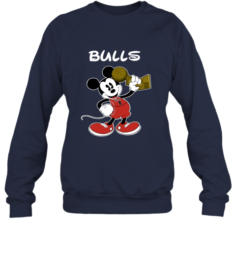 Mickey Chicago Bulls Sweatshirt