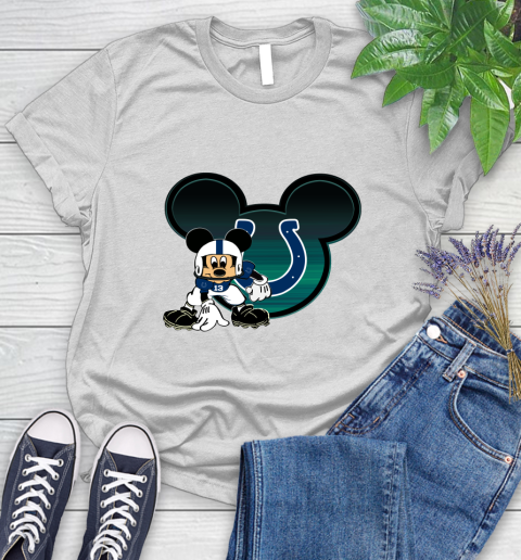 NFL Indianapolis Colts Mickey Mouse Disney Football T Shirt Women's T-Shirt