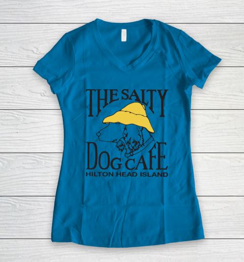 Salty dog shirt Women's V-Neck T-Shirt 4