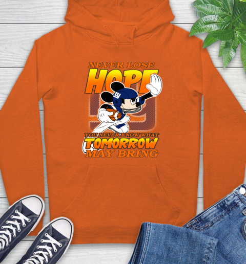 New York Giants NFL Football Mickey Disney Never Lose Hope Hoodie 4