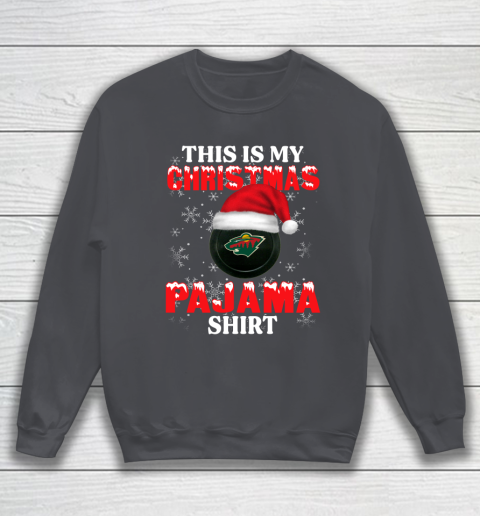 Minnesota Wild This Is My Christmas Pajama Shirt NHL Sweatshirt 4