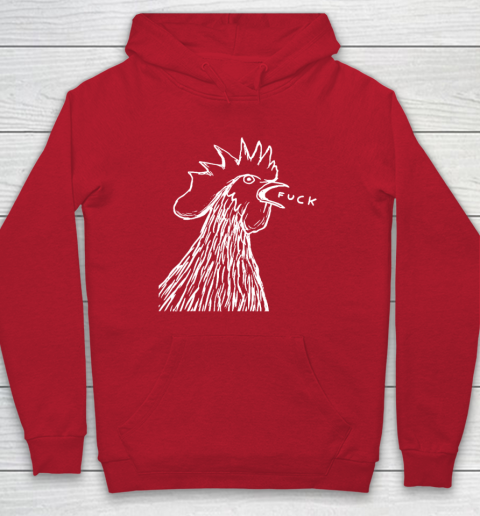 Funny Chicken Rooster Saying FUCK Hoodie 6