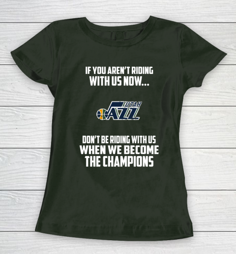 NBA Utah Jazz Basketball We Become The Champions Women's T-Shirt 5 NBA Utah Jazz Basketball We Become The Champions Women's T-Shirt - Image 5
