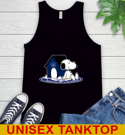 NHL Hockey Toronto Maple Leafs Snoopy The Peanuts Movie Shirt Tank Top 2