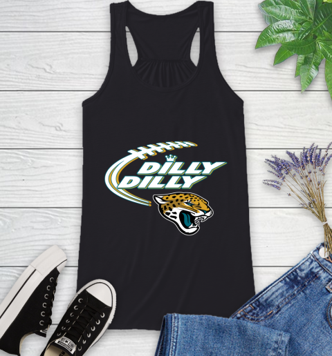 NFL Jacksonville Jaguars Dilly Dilly Football Sports Racerback Tank 2