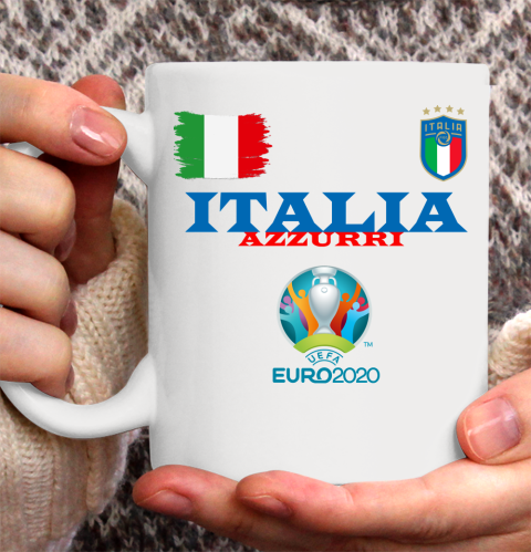 Italia Azzurri Euro 2020 Flag Ceramic Mug 11oz
