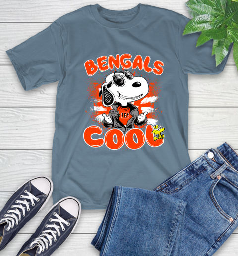NFL Football Cincinnati Bengals Cool Snoopy Shirt T-Shirt 9