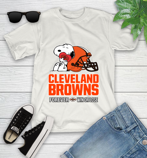 NFL The Peanuts Movie Snoopy Forever Win Or Lose Football Cleveland Browns 103