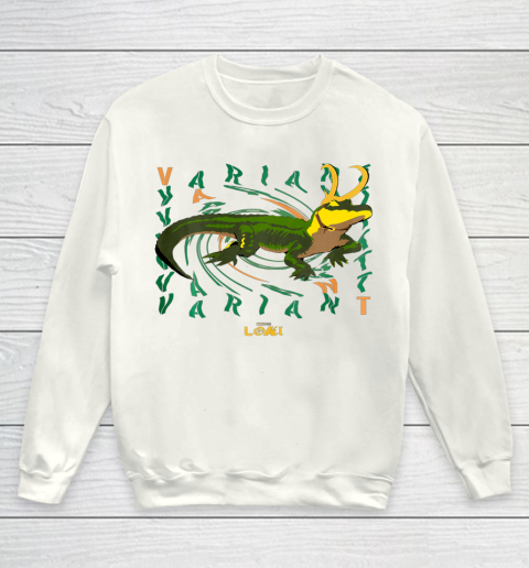 Marvel Loki Gator Alligator Variant Youth Sweatshirt