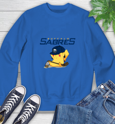 NHL Pikachu Hockey Sports Buffalo Sabres Sweatshirt 8