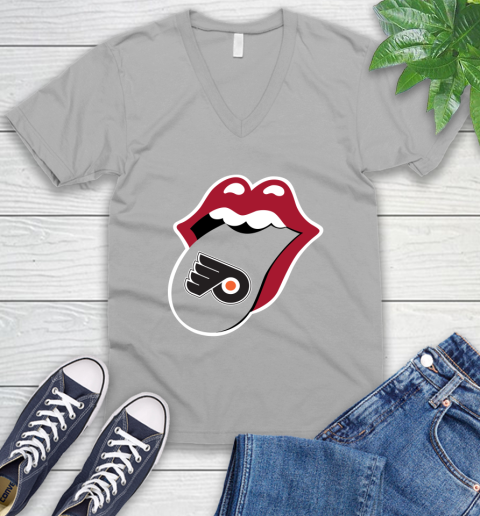 Philadelphia Flyers NHL Hockey Lips I Root For My Team Adoring Fan 52