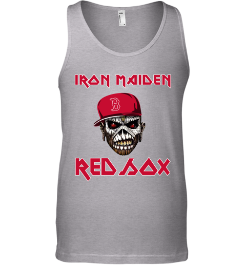 Youth Boston Red Sox Heather Gray Sleeveless T-Shirt