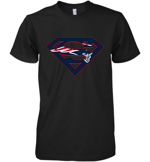 We Are Undefeatable The New England Patriots x Superman NFL Premium Men's T-Shirt